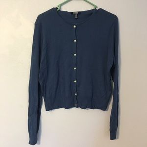 Brand new blue cardigan